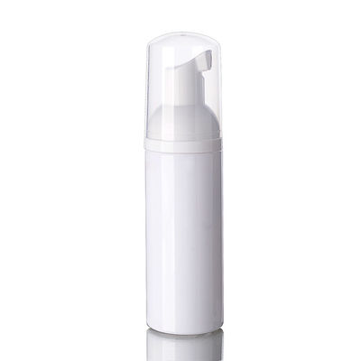 60ml携帯用PPの白い泡ポンプは旅行のための化粧品をびん詰めにする