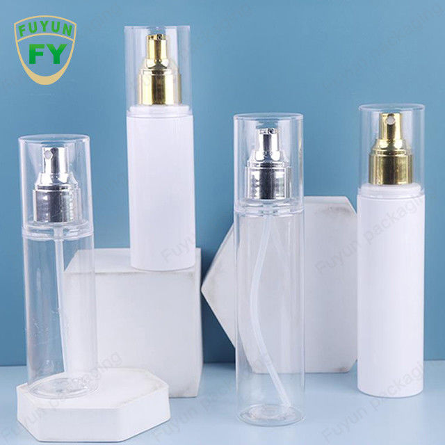 ペット化粧品の包装のための白く明確なプラスチック スプレーのびん30ml 50ml 100ml 120ml