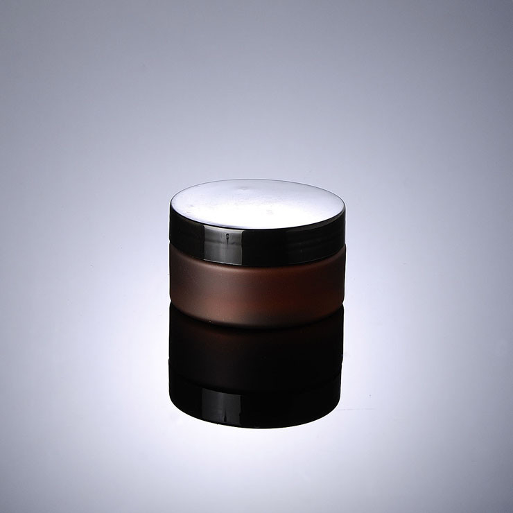無光沢100g Empty Plastic Cream Jar Cosmetic PET Container