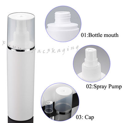 180mlは手のSanitizer、PEの空の構造のスプレーのびんのためのびんに吹きかける
