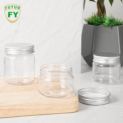 ふたが付いている550ml 600ml 1000mlのクッキーBPAの自由なペット プラスチック円形の瓶