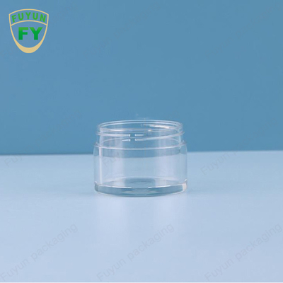 Fuyun 30ml 50mlペット プラスチック明確で広い口の目の表面睡眠の泥のクリームの瓶