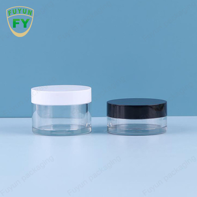 Fuyun 30ml 50mlペット プラスチック明確で広い口の目の表面睡眠の泥のクリームの瓶