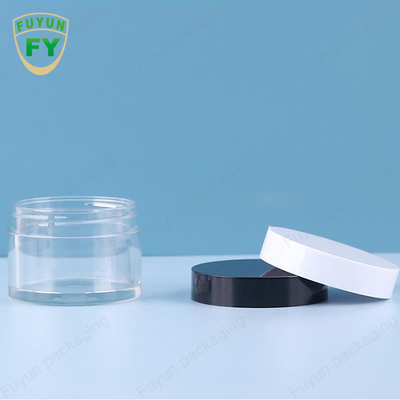 Fuyun 30ml 50mlペット プラスチック明確で広い口の目の表面睡眠の泥のクリームの瓶