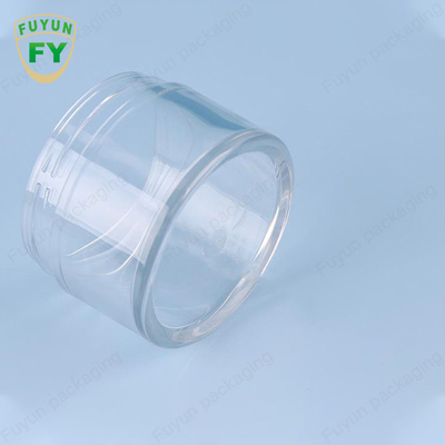 Fuyun 30ml 50mlペット プラスチック明確で広い口の目の表面睡眠の泥のクリームの瓶