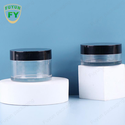 Fuyun 30ml 50mlペット プラスチック明確で広い口の目の表面睡眠の泥のクリームの瓶