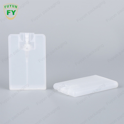 10ml 20ml PPのクレジット カードは精油のためのポンプびんに吹きかける