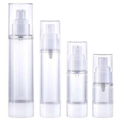 1oz 60ml 80ml 100ml PPの小型空気のない化粧品のびんのプラスチック ローションの容器