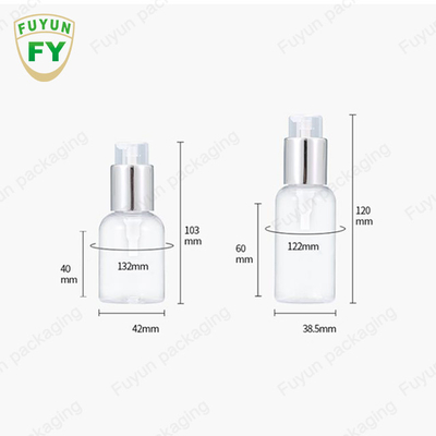 75ml 100ml 250mlのプラスチック ポンプは血清のトナーの銀製のローション ポンプ容器をびん詰めにする