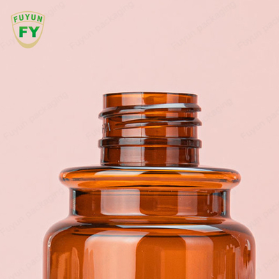 30g 40ml 60ml Serum Plastic Pump Bottles Double Wall PET Jar