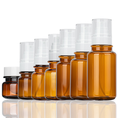 30g 40ml 60ml Serum Plastic Pump Bottles Double Wall PET Jar