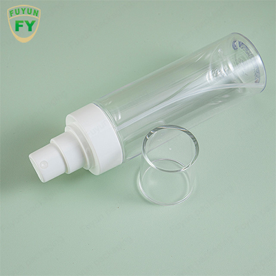 120ml 150ml Empty Cosmetic Spray Plastic Bottle With White Pump