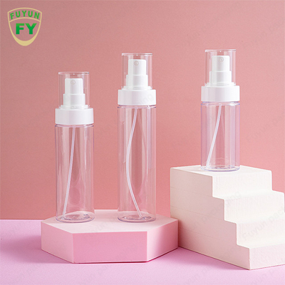 120ml 150ml Empty Cosmetic Spray Plastic Bottle With White Pump