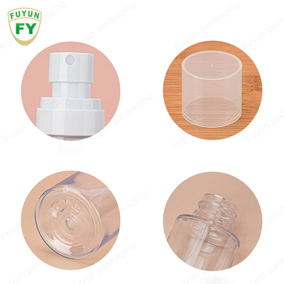 80ml 100ml Skincare Cosmetic Spray Bottle Flat Shoulder